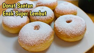 DONAT SANTAN ENAK EMPUK LEMBUT