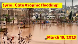 Syria Catastrophic Flood State of Emergency Declared