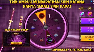 CARA MENDAPATKAN SKIN KATANA SWORDSMAN LEGENDS SUMMER SPIN TRIK HOKI AUTO DAPAT - FREE FIRE