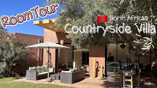 Marrakech, Morocco: Villa Kristy   -  Private Villa Room Tour - AMAZING Desert Location - 4K