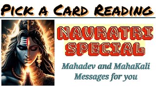 Tarot Card Reading - Navratri Special | Messages from Mahadev and Mahakali | Next 9 Days 🌞💃🕺🌜