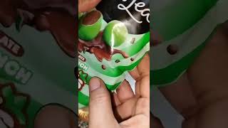 green sweets plus minty || #green #chocolate #sweets #droppingsounds #snacks #shortsyoutube #shorts