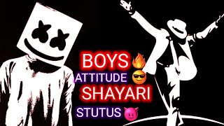 New boys attitude shayari stutus video|attitude whatsapp status video