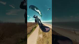 Racing the dunes. #paragliding #insta360 #netherlands