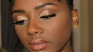 Bronze Goddess Semi Cut Crease Makeup | raquelbianka