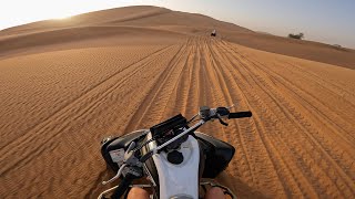 CE QUAD FAIT TROP DE BRUIT, JE RÉVEIL LE DÉSERT DE DUBAÏ !!