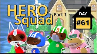 HHP MEGA Build | Hero Squad, Part 1| ACNH Happy Home Paradise