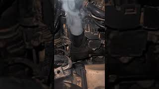 What causes motor engine to smoke   Renge Rover #shorts #kuwait #adler #garage