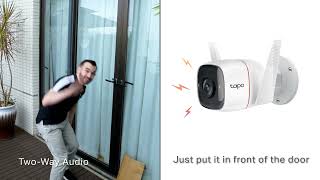 Tapo C320WS I Smart Detection and Two-EWay Audio 2 aังก์ชั่น ที่ลูกค้านิยมใช้บ่อยมากที่สุด