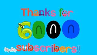 Thanks for 6,000 subscribers!!