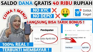 1 MENIT DIBAYAR 40 RIBU❗BISA LANGSUNG DITARIK | APLIKASI PENGHASIL UANG TERBUKTI MEMBAYAR 2022