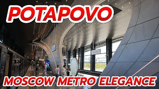 Potapovo: Futuristic Elegance in the Moscow Metro