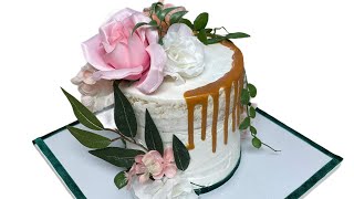 Naked Bohemian Cake/Flowers