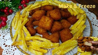 Chicken Nuggets Recipe | Homemade Nuggets | Evening Snacks Recipe