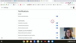 Managing your Google Classroom Notifications