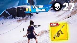 27 Elimination Solo Vs Squads «Build» Выиграйте полный игровой процесс (Fortnite, глава 4, сезон 4)