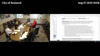 City of Brainerd - Personnel & Finance Committee - 8/7/2023