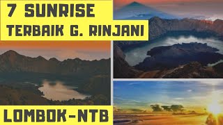 7 SUNRISE TERBAIK GUNUNG RINJANI