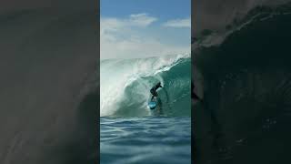 Kalani Chapman Pipeline Barrel  #surfingtime