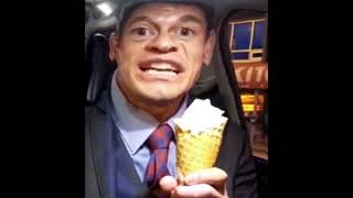 John Cena bing chilling but every “bing chilling” raises the content aware