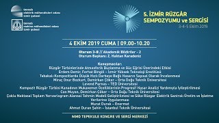 5. İzmir Rüzgâr Sempozyumu - 3B Oturumu