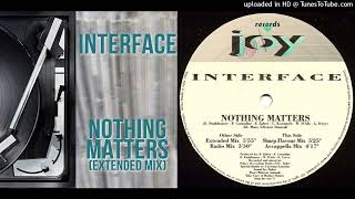 Interface – Nothing Matters - Maxi-Single - 1996