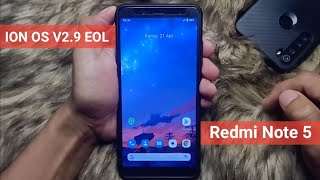 I-O-N OS v2.9 EOL Unofficial Android 10 For Redmi Note 5