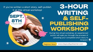 September 8th Writing Workshop