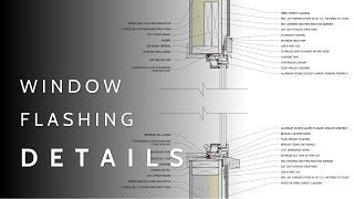 Window Flashing Details Explained (For Architects + Designers)