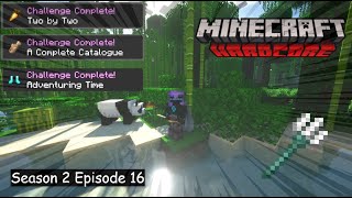 I Discovered EVERY SINGLE BIOME in Minecraft HARDCORE! (MCHC S2 E16) #minecraft #hardcore #series