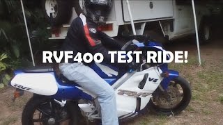 1996 Honda RVF400 Test Ride Review Part 1