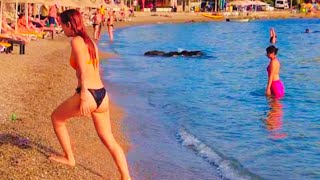 One of the Most Beautiful Beaches in the World / Bodrum Travel Beach Walk 2023 4K 60FPS