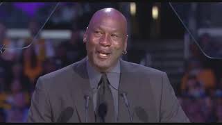 Michael Jordan's 'crying Jordan' meme joke in emotional Kobe Bryant memorial tribute speech