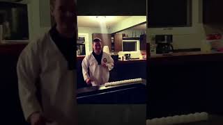 Blowing out 16 candles in 1 swipe. This was one I was working on for a demo having some fun #tkd