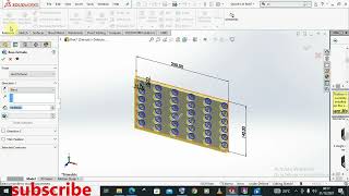 how to use linear pattern in solidworks absolute  beginner