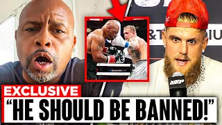 Roy Jones Jr DEMANDS Jake Paul To Be BANNED From Boxing After Mike Tyson Fight