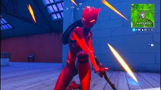 Fortnite New Red Lynx Gameplay!