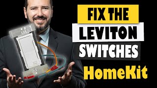 I found the fix to the Leviton Homekit Dimmer/Switch problems