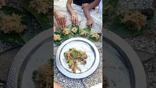 পেঁপে মাখা করলাম তেঁতুল দিয়ে /pepe vorta recipe😜 #food #shortfeed #shorts#minivlog