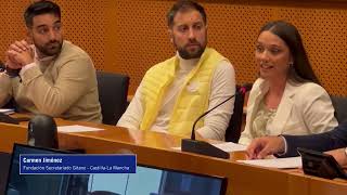 La Red de Facilitadores/as de la participación de la FSG visita el Parlamento Europeo