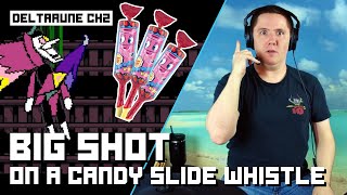 I Attempt To Play "BIG SHOT" With A Candy Slide Whistle!