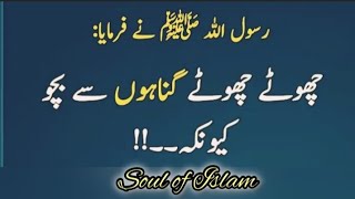 Nabi Pak صلی اللہ علیہ وسلم Ny Farmaya 💞 Gunahon sy Bacho|Islamic emotional and trending short bayan