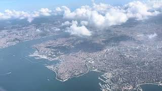 Istanbul from above | Landing at Istanbul International Airport 2024