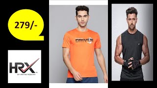 Best T-shirt under 500 - HRX Clothing, Product Review #HRXTraining #Tshirt #Myntra