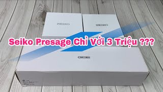 ( Siêu Lướt Gặp Siêu Rẻ ) Buổi Trưa Giao Lưu Nhẹ Các Bác 3 Chiếc Seiko Presage Bản Made In Japan