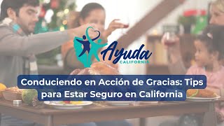 Conduciendo en Acción de Gracias: Tips para Estar Seguro en California