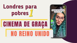 Cinema de graça no Reino Unido #shorts