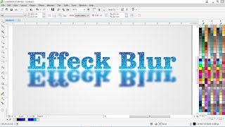 Effeck Blur CorelDRAW X7