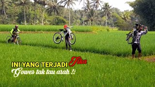 Gowes tak tau arah pulang | Begini jadinya jika bersepeda di kampung orang