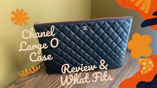 Chanel Large O Case | Review & What Fits #luxurybags #blackgirlluxury